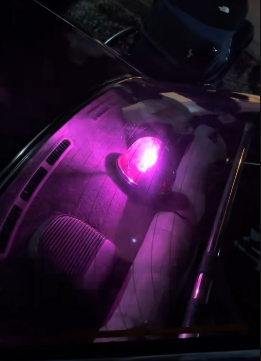 JDM Rotating Beacon Light Flashball BOSOZOKU Emergency Warning light パトライト 12V