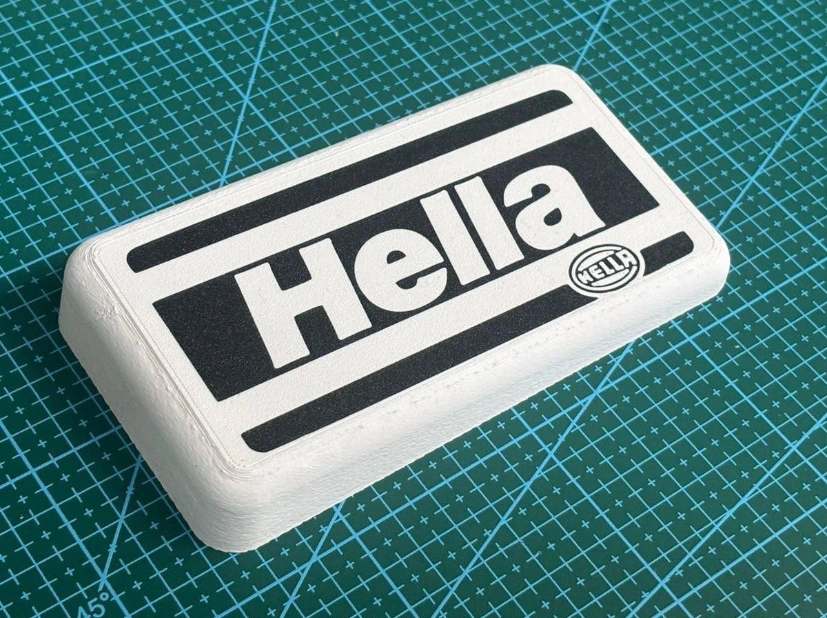 HELLA Fog Light Covers for Porsche 944 / 924 | Rallye Style