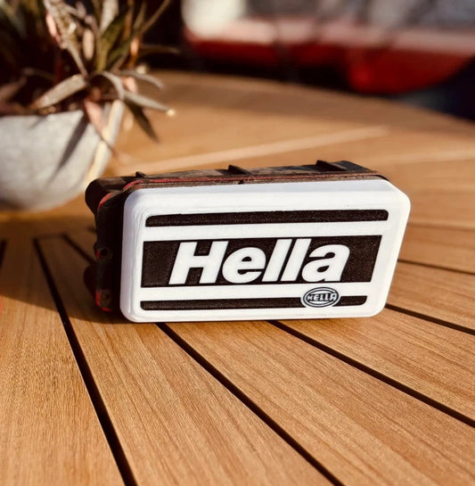 HELLA Fog Light Covers for Porsche 944 / 924 | Rallye Style