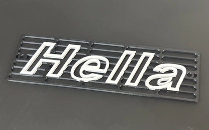 BMW E30 Blinker Abdeckung Hella Rallye Tuning indicator Cover Blinkerabdeckung