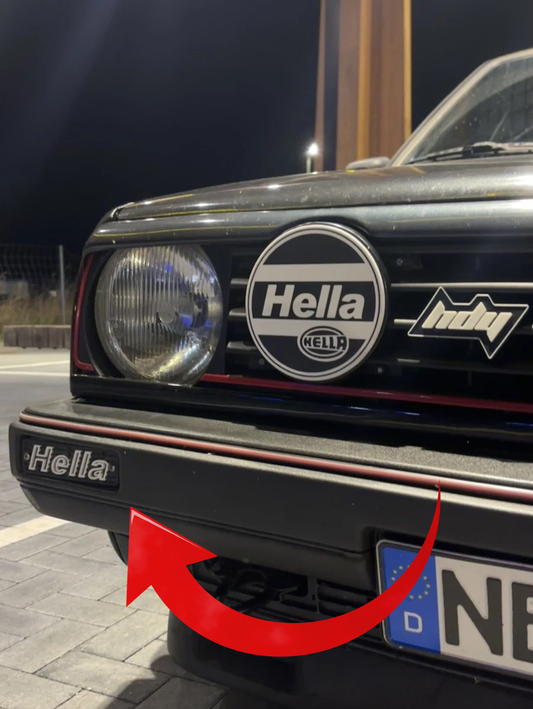 VW Golf 2 | Jetta 2 Blinker Abdeckung Hella Rallye indicator Cover Protector