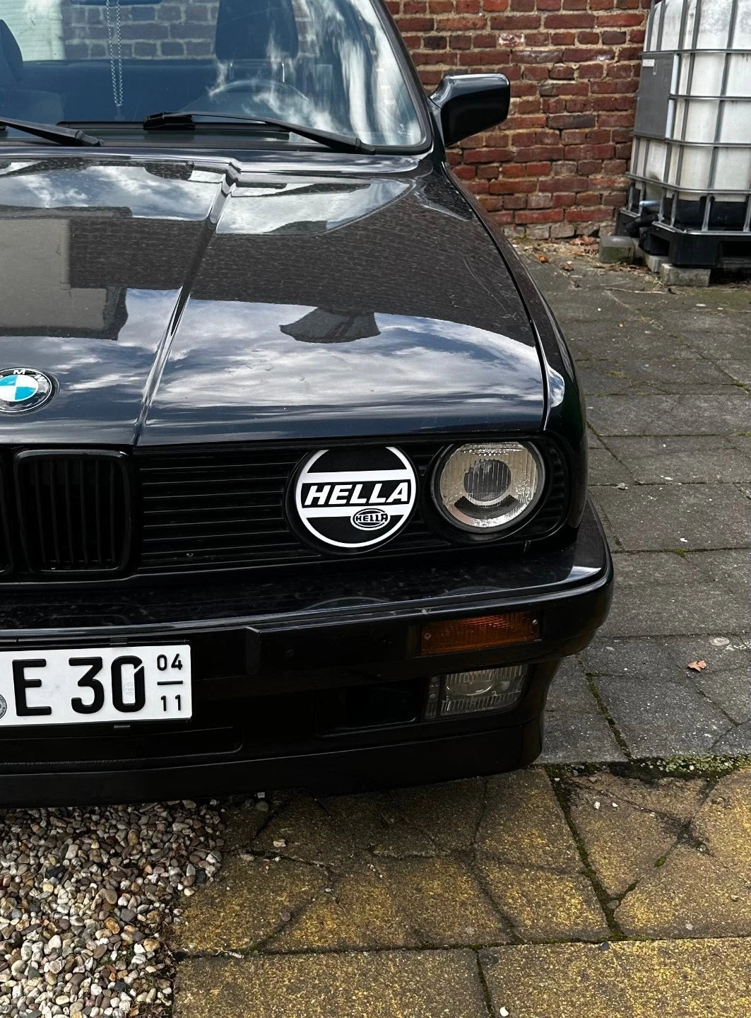 Hella Style High Beam Euro Scheinwerfer Cover Caps BMW E30 E32 E34 E28 E9 E3
