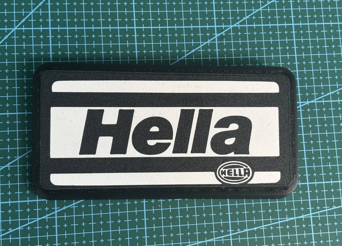 HELLA Fog Light Covers for Porsche 944 / 924 | Rallye Style