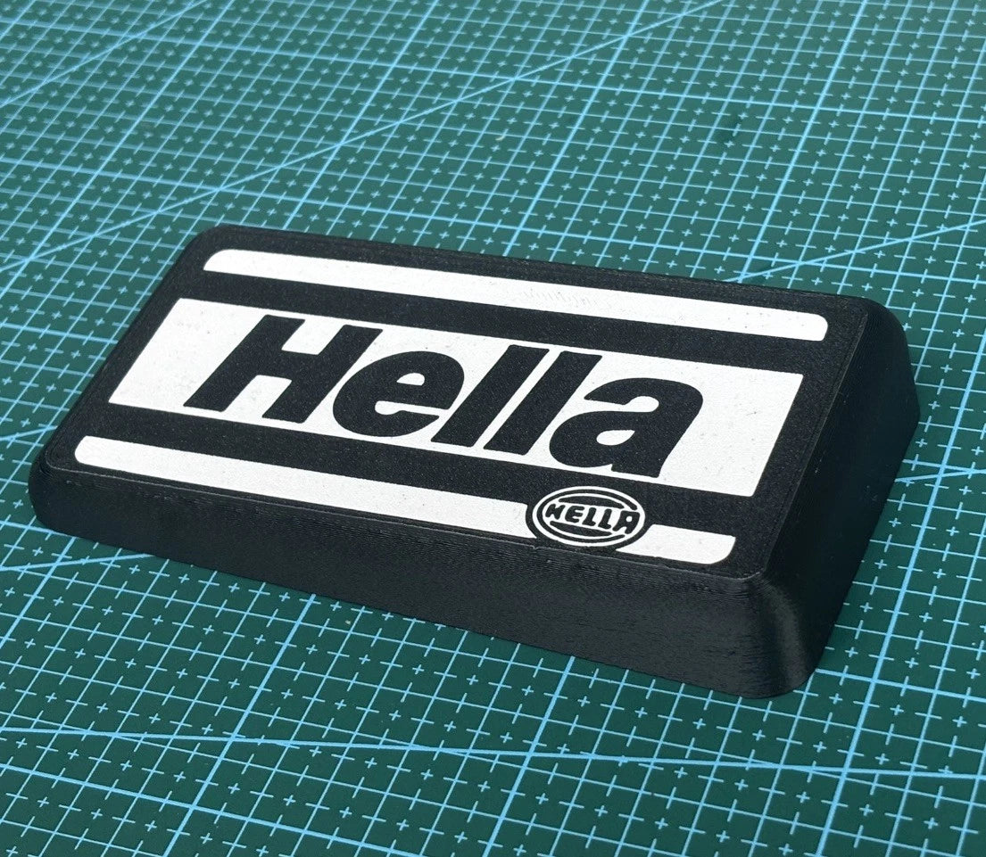HELLA Fog Light Covers for Porsche 944 / 924 | Rallye Style