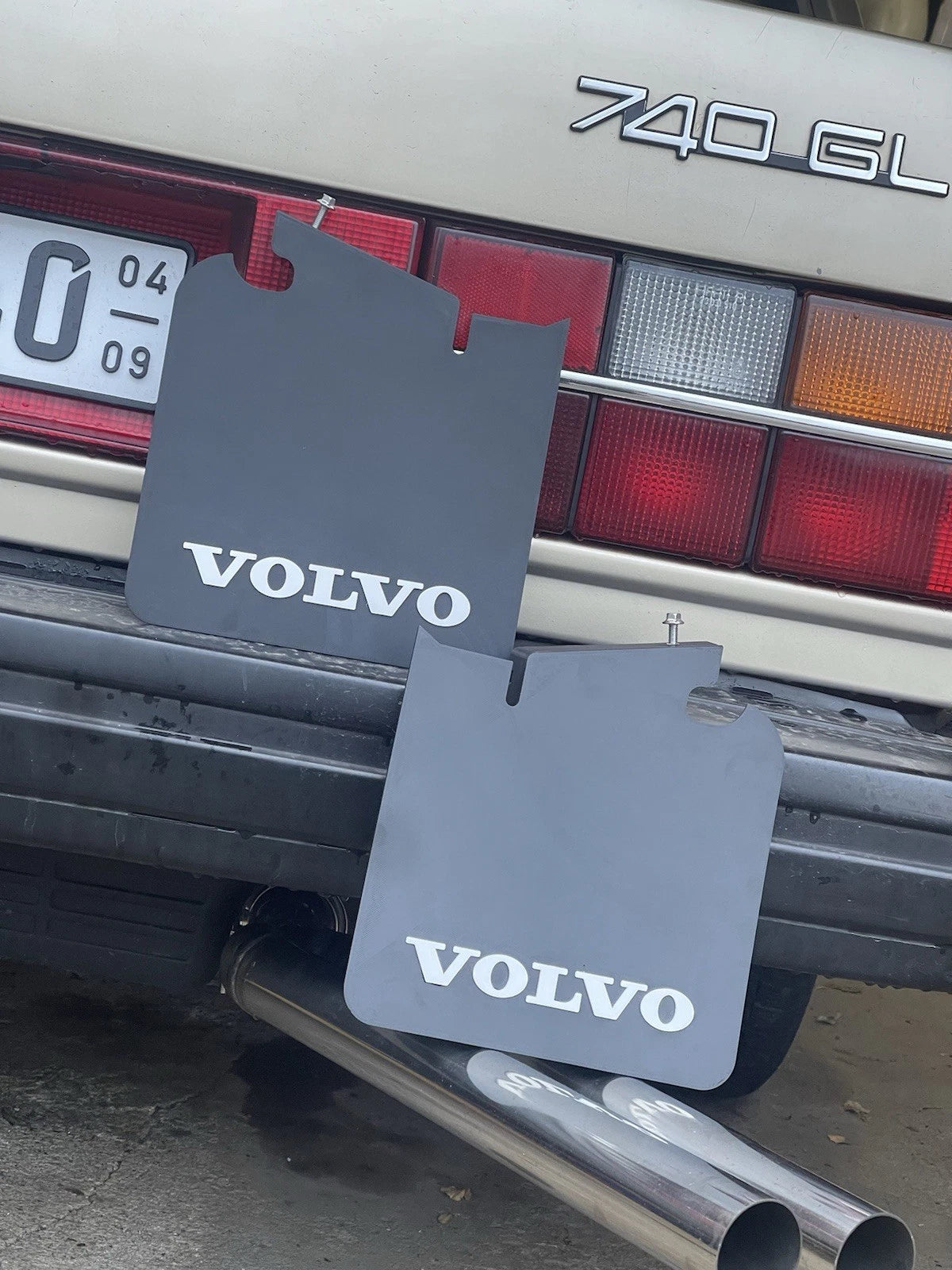 VOLVO 740 760 rear Mudflaps Replica 1188836 Accessory