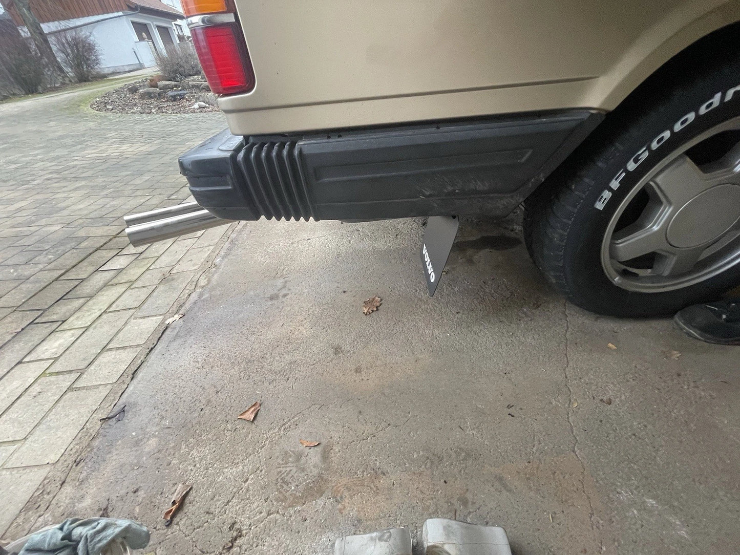 VOLVO 740 760 rear Mudflaps Replica 1188836 Accessory