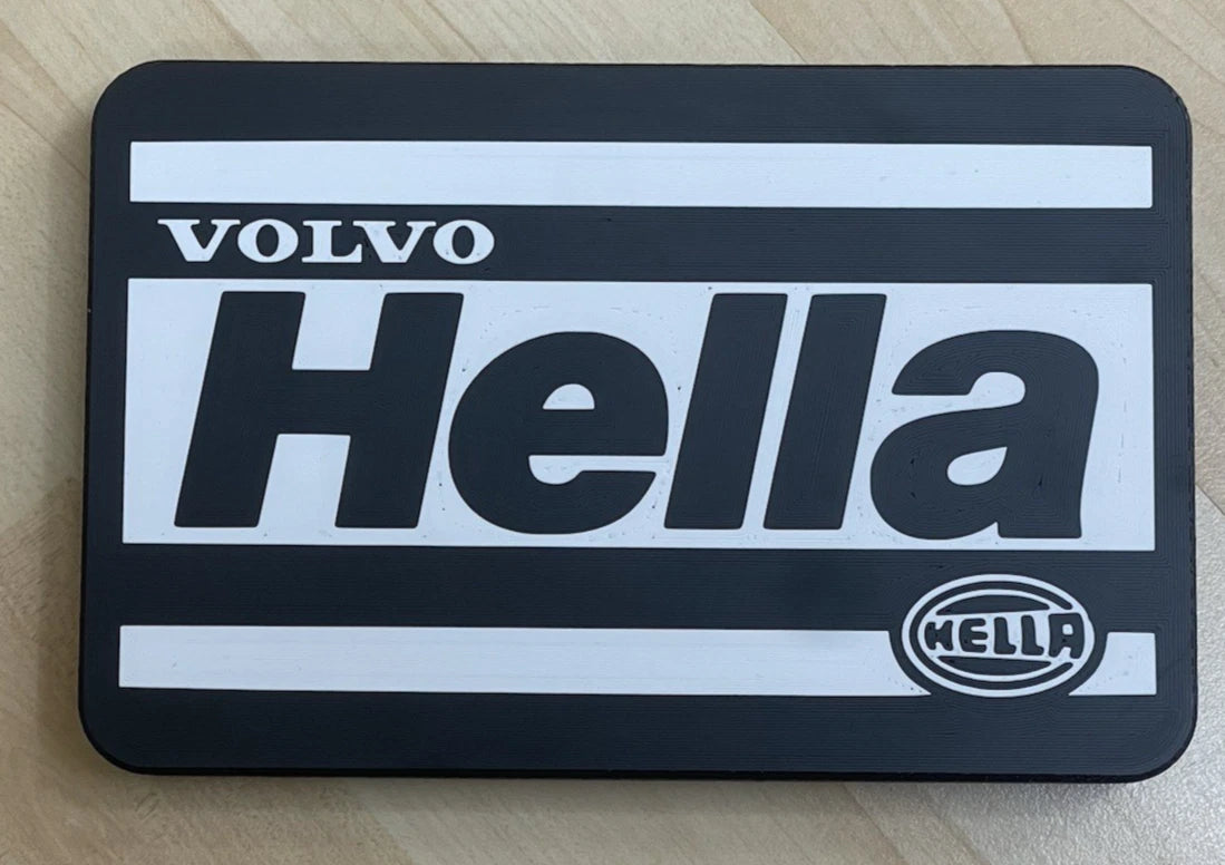 Volvo 740 760 240 260 US Headlight Cover Hella x Volvo Cap