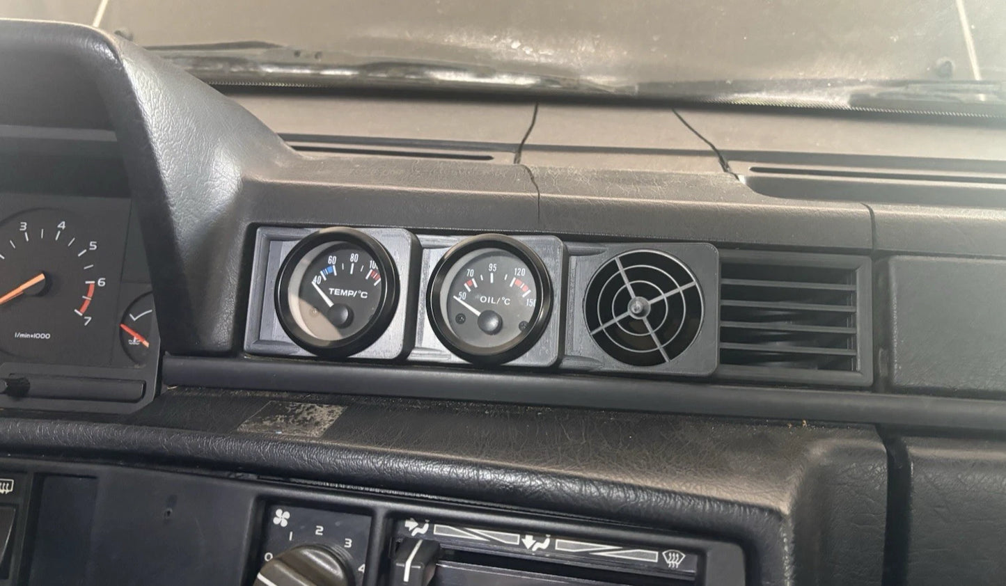 Volvo 740 760 Air Vent Gauge Holder 52mm Gauge Pod