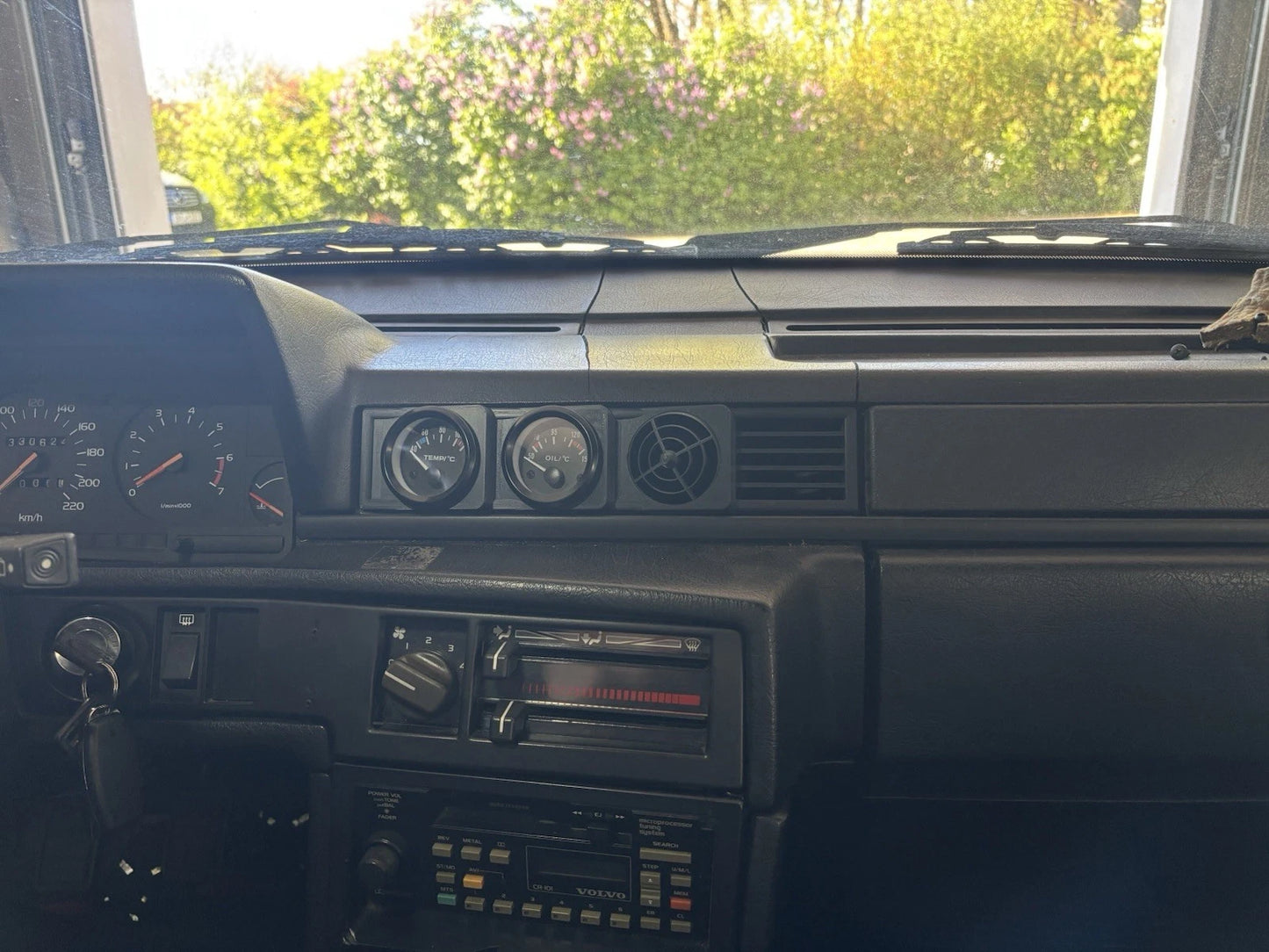 Volvo 740 760 Air Vent Gauge Holder 52mm Gauge Pod