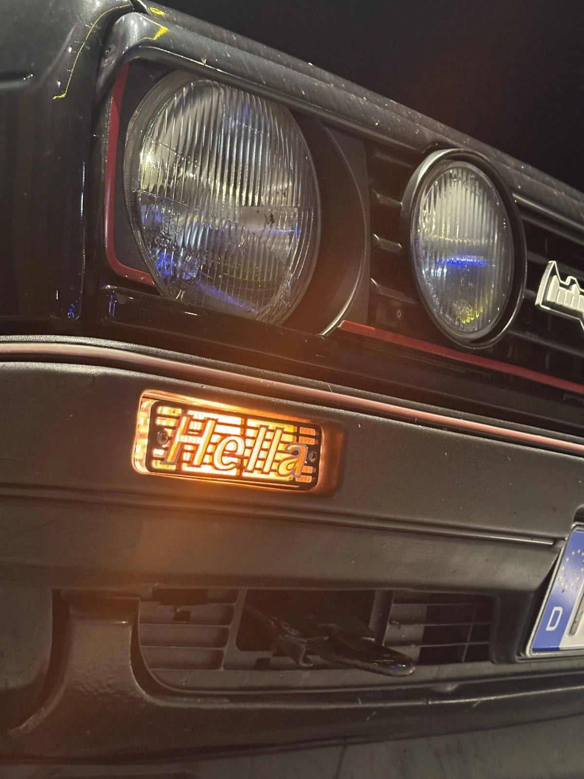 VW Golf 2 | Jetta 2 Blinker Abdeckung Hella Rallye indicator Cover Protector