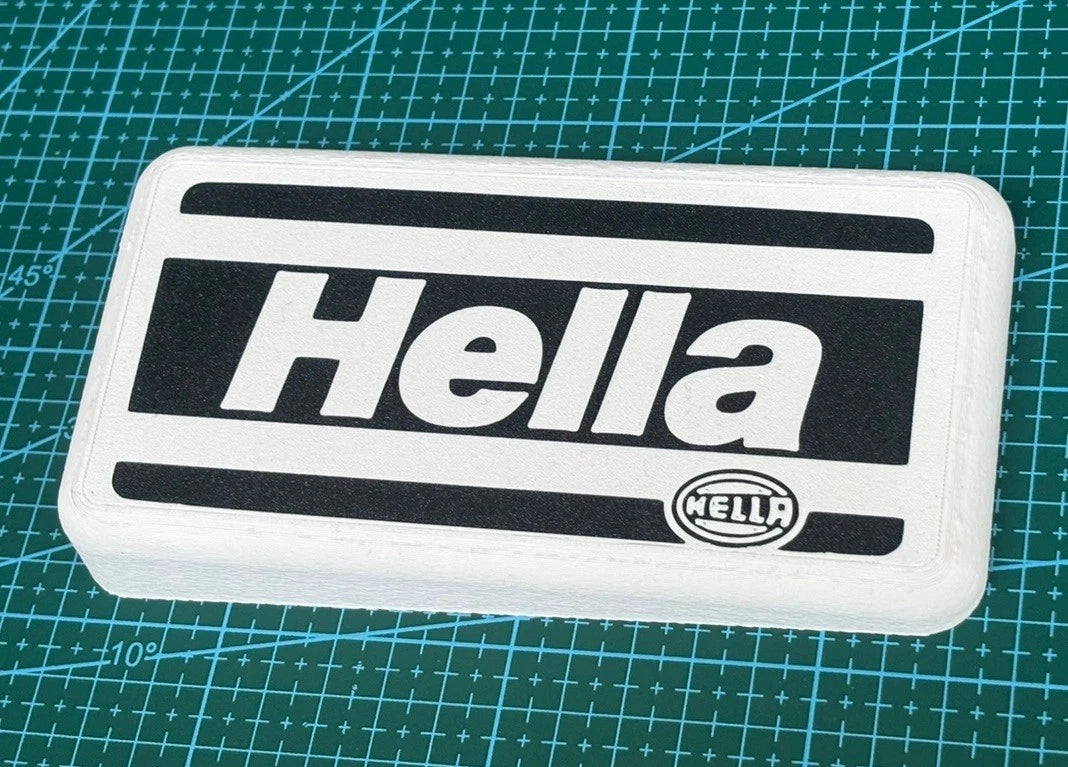 HELLA Fog Light Covers for Porsche 944 / 924 | Rallye Style