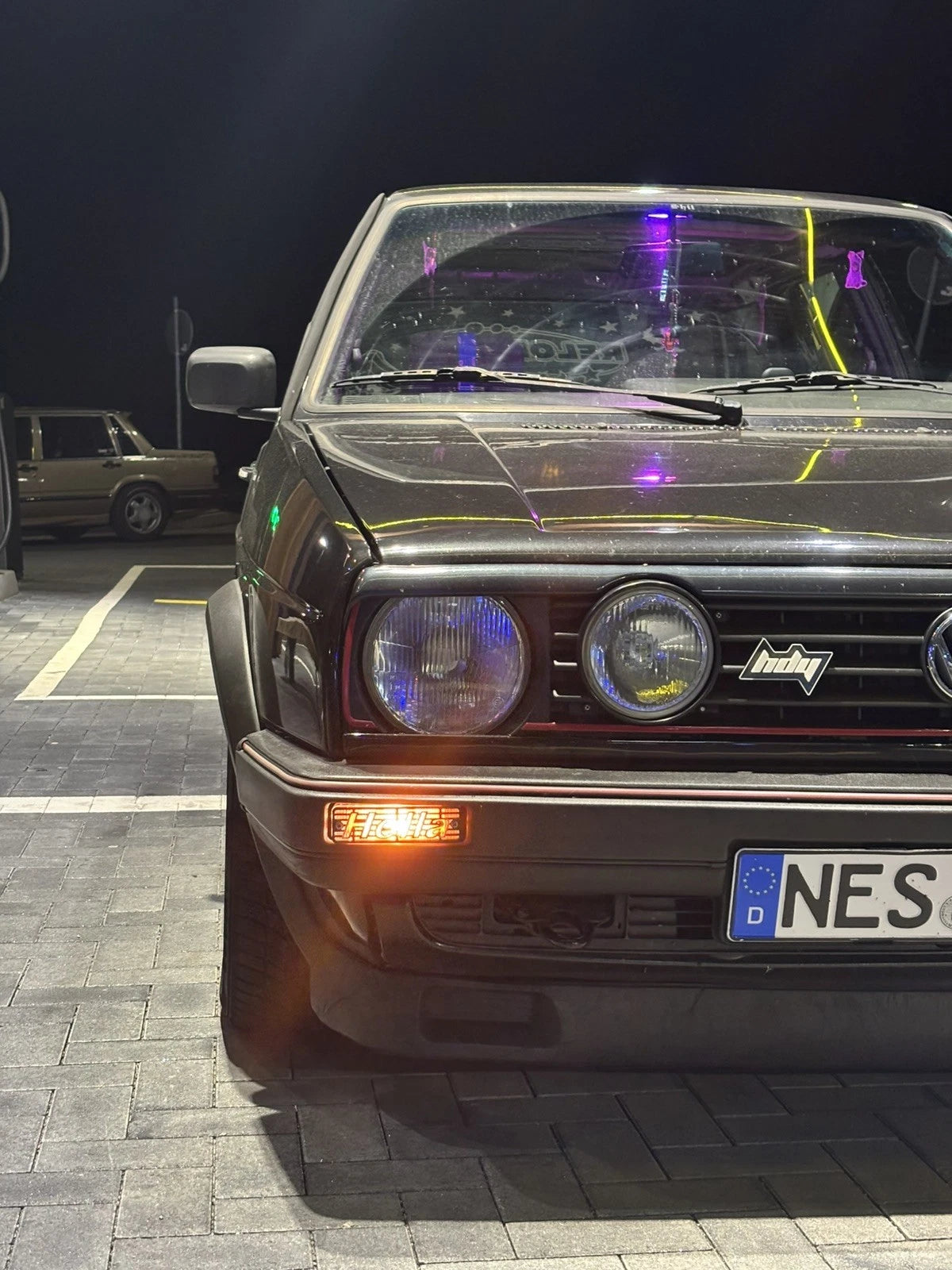 VW Golf 2 | Jetta 2 Blinker Abdeckung Hella Rallye indicator Cover Protector