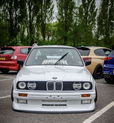 Hella Style High Beam Euro Scheinwerfer Cover Caps BMW E30 E32 E34 E28 E9 E3